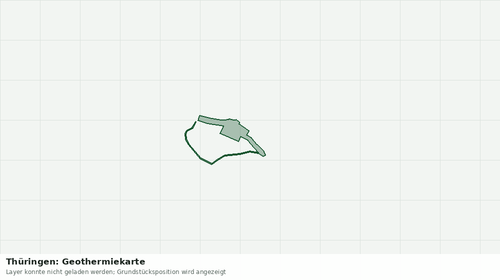 Statische Kartenansicht: Thüringen: Geothermiekarte