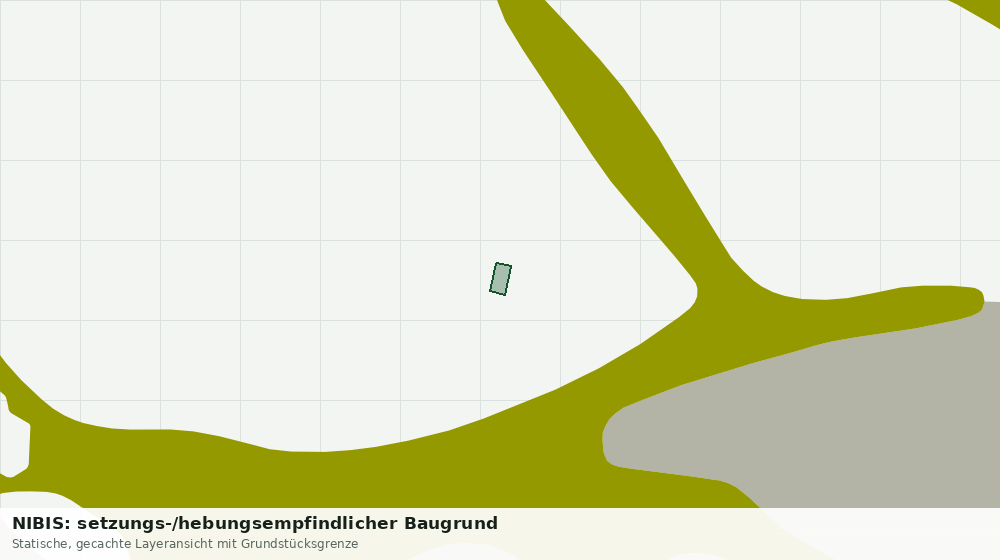 Statische Kartenansicht: NIBIS: setzungs-/hebungsempfindlicher Baugrund