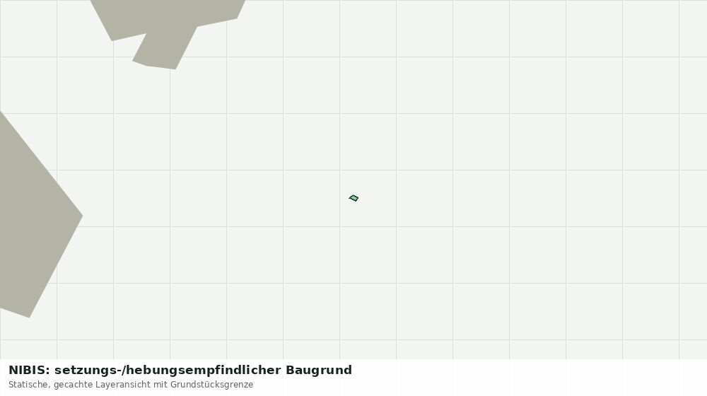 Statische Kartenansicht: NIBIS: setzungs-/hebungsempfindlicher Baugrund