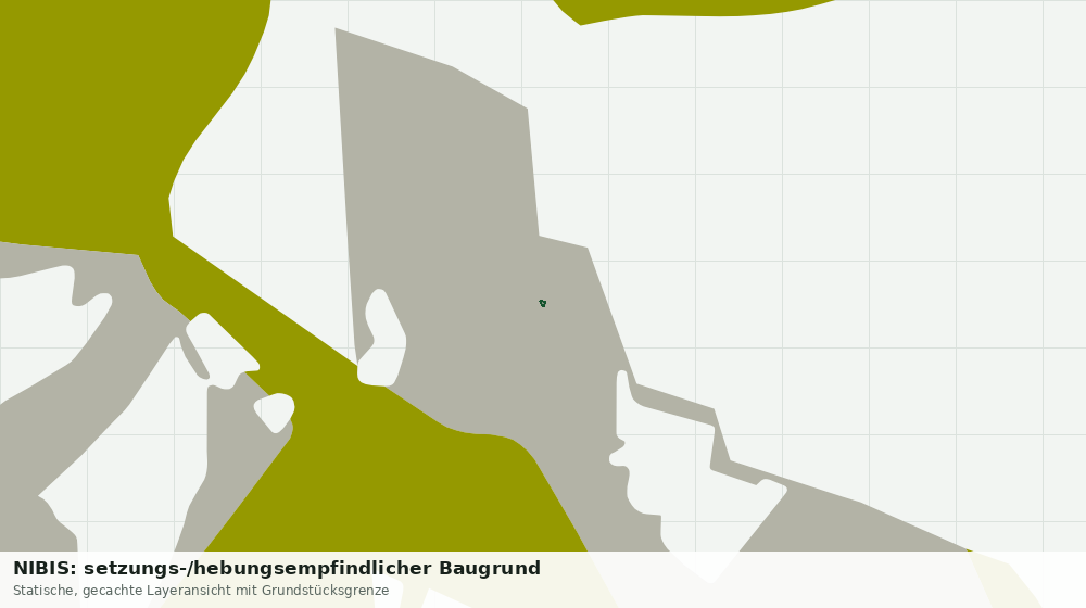 Statische Kartenansicht: NIBIS: setzungs-/hebungsempfindlicher Baugrund