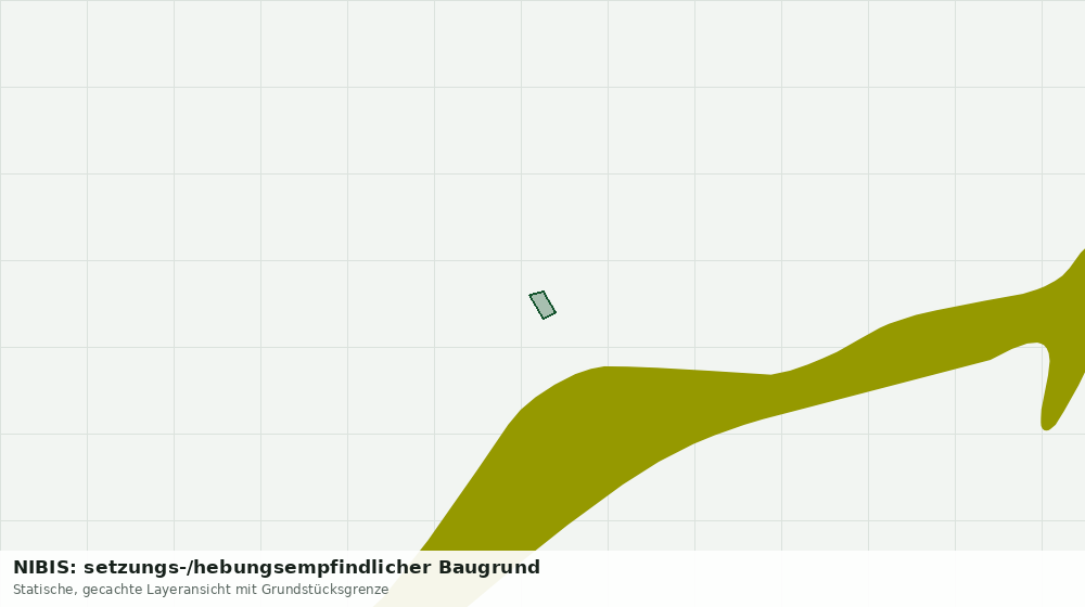 Statische Kartenansicht: NIBIS: setzungs-/hebungsempfindlicher Baugrund