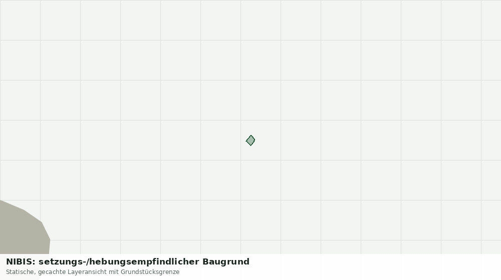 Statische Kartenansicht: NIBIS: setzungs-/hebungsempfindlicher Baugrund