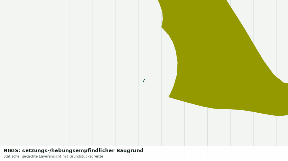 Statische Kartenansicht: NIBIS: setzungs-/hebungsempfindlicher Baugrund