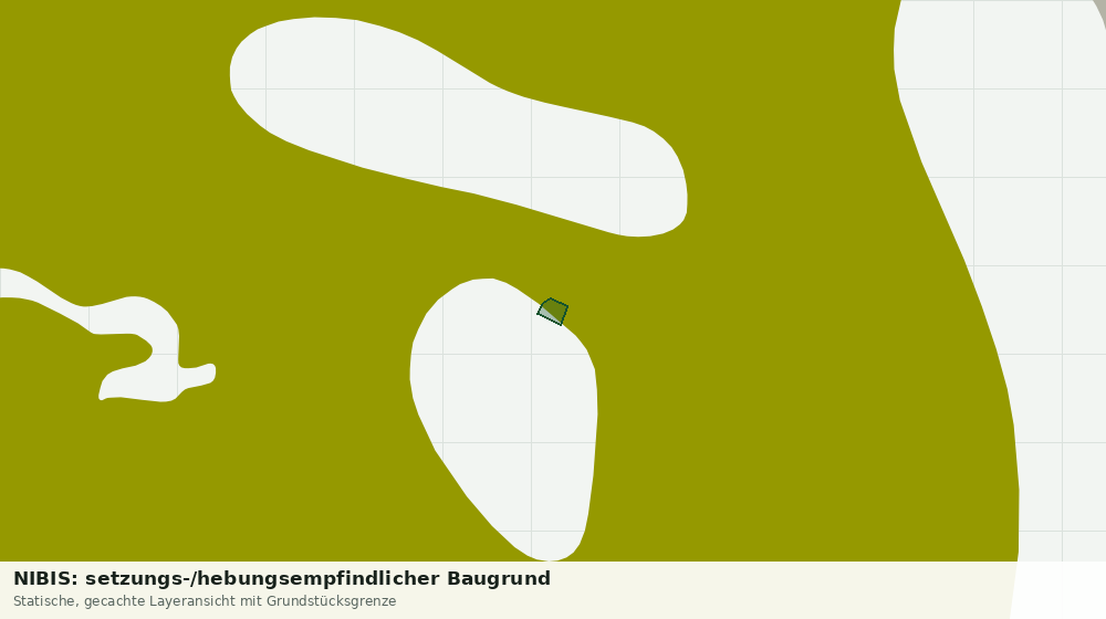 Statische Kartenansicht: NIBIS: setzungs-/hebungsempfindlicher Baugrund