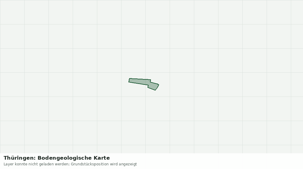 Statische Kartenansicht: Thüringen: Bodengeologische Karte
