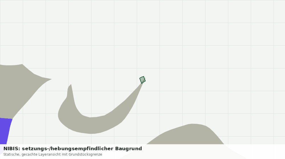 Statische Kartenansicht: NIBIS: setzungs-/hebungsempfindlicher Baugrund
