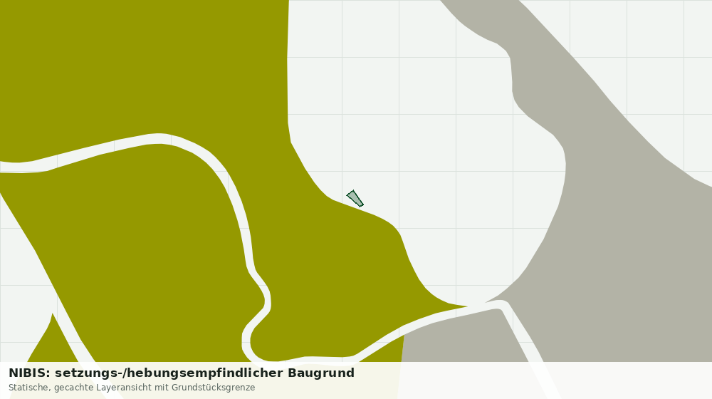 Statische Kartenansicht: NIBIS: setzungs-/hebungsempfindlicher Baugrund
