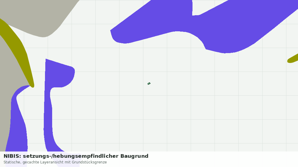 Statische Kartenansicht: NIBIS: setzungs-/hebungsempfindlicher Baugrund