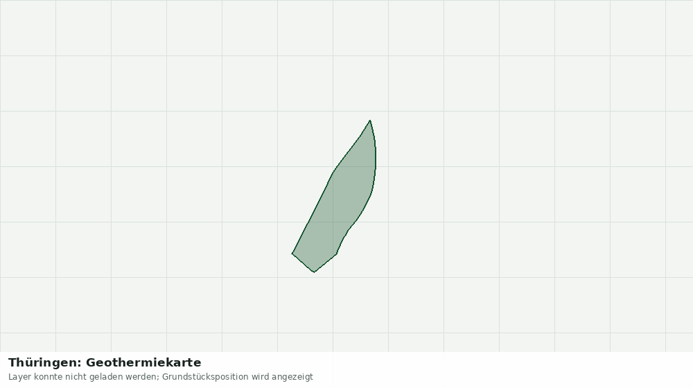 Statische Kartenansicht: Thüringen: Geothermiekarte