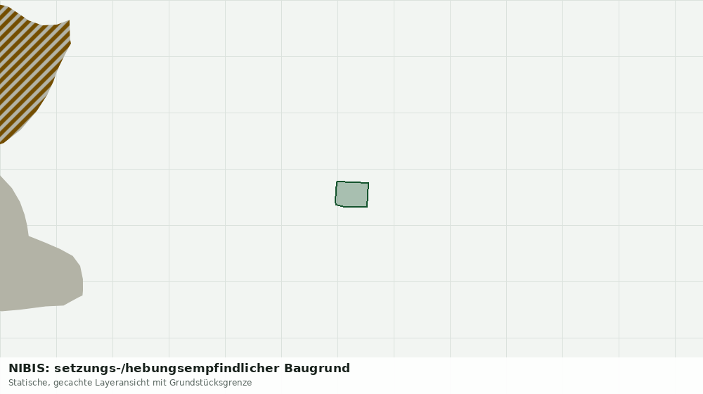 Statische Kartenansicht: NIBIS: setzungs-/hebungsempfindlicher Baugrund