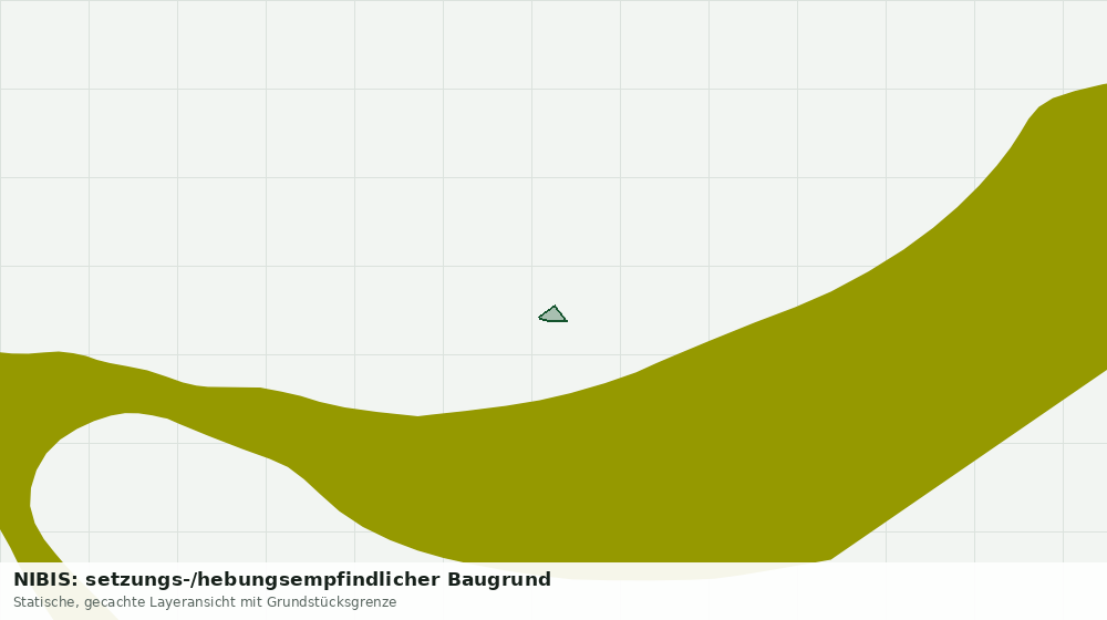 Statische Kartenansicht: NIBIS: setzungs-/hebungsempfindlicher Baugrund