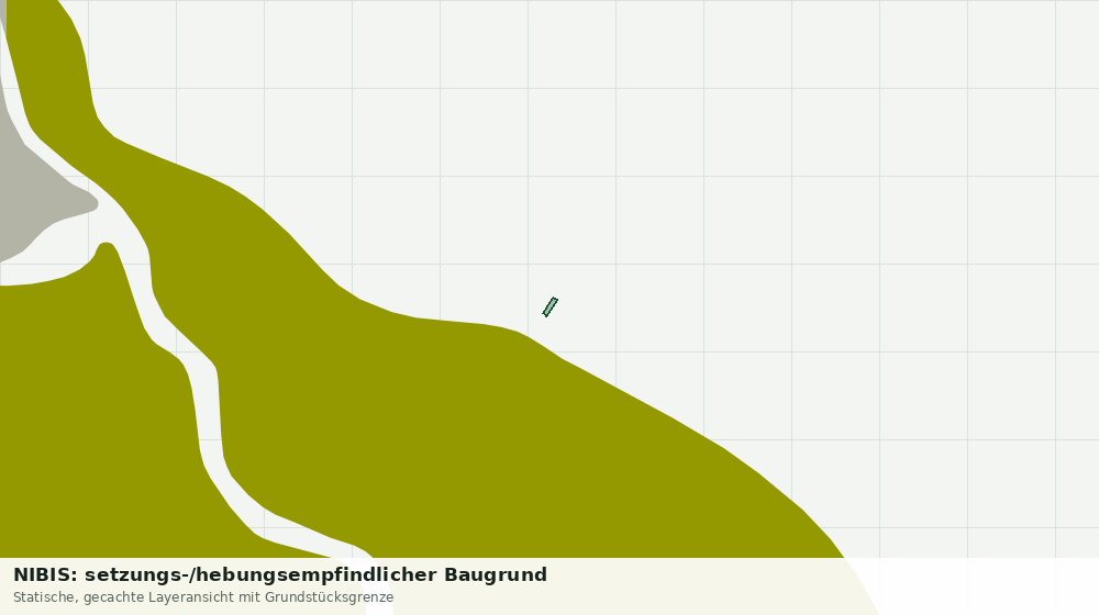Statische Kartenansicht: NIBIS: setzungs-/hebungsempfindlicher Baugrund