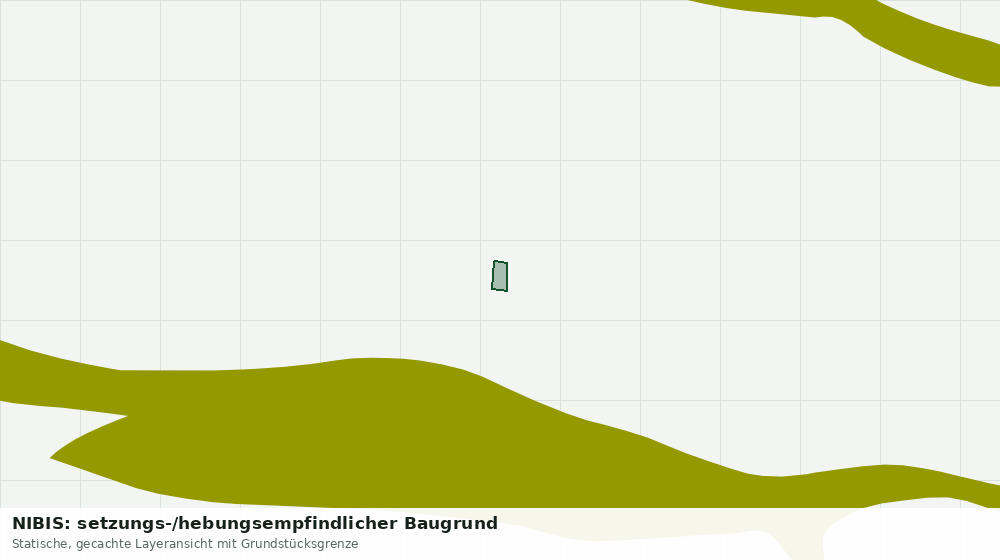 Statische Kartenansicht: NIBIS: setzungs-/hebungsempfindlicher Baugrund