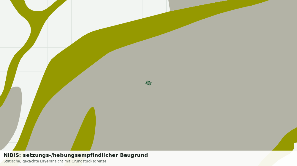 Statische Kartenansicht: NIBIS: setzungs-/hebungsempfindlicher Baugrund
