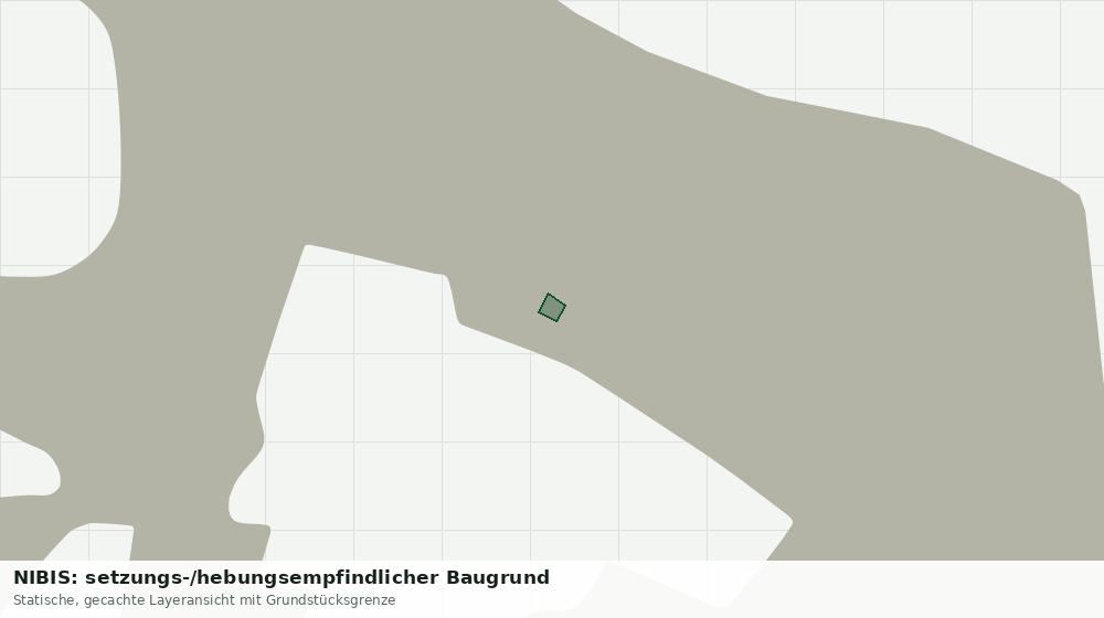 Statische Kartenansicht: NIBIS: setzungs-/hebungsempfindlicher Baugrund