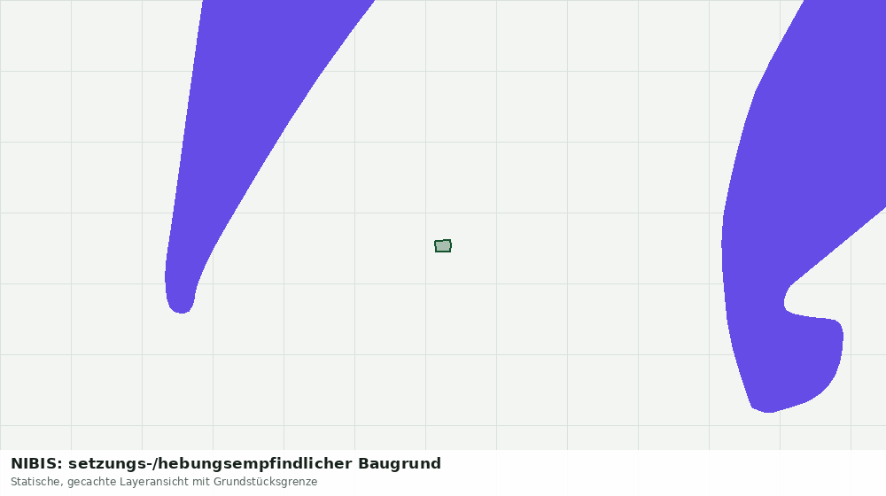 Statische Kartenansicht: NIBIS: setzungs-/hebungsempfindlicher Baugrund