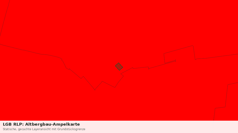 Statische Kartenansicht: LGB RLP: Altbergbau-Ampelkarte