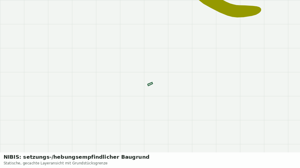Statische Kartenansicht: NIBIS: setzungs-/hebungsempfindlicher Baugrund