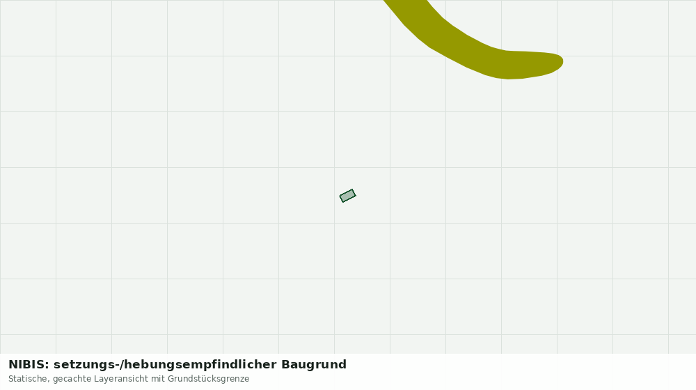 Statische Kartenansicht: NIBIS: setzungs-/hebungsempfindlicher Baugrund