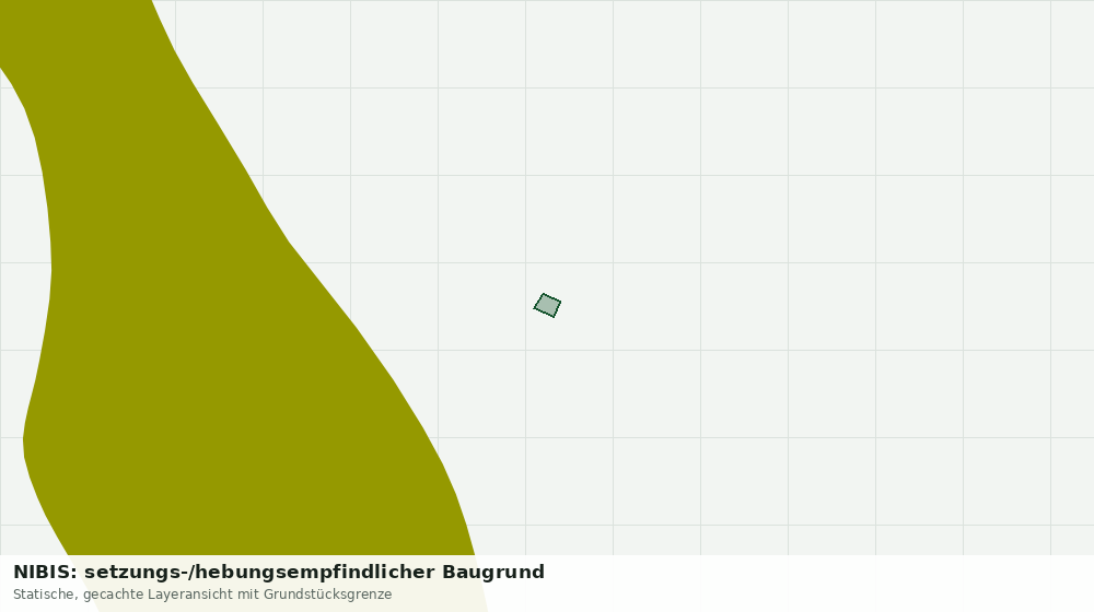 Statische Kartenansicht: NIBIS: setzungs-/hebungsempfindlicher Baugrund