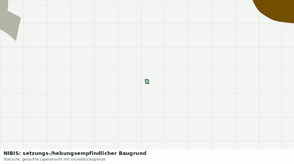 Statische Kartenansicht: NIBIS: setzungs-/hebungsempfindlicher Baugrund