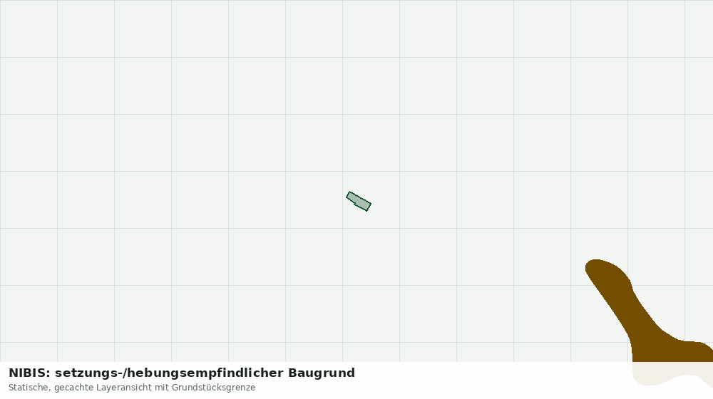 Statische Kartenansicht: NIBIS: setzungs-/hebungsempfindlicher Baugrund