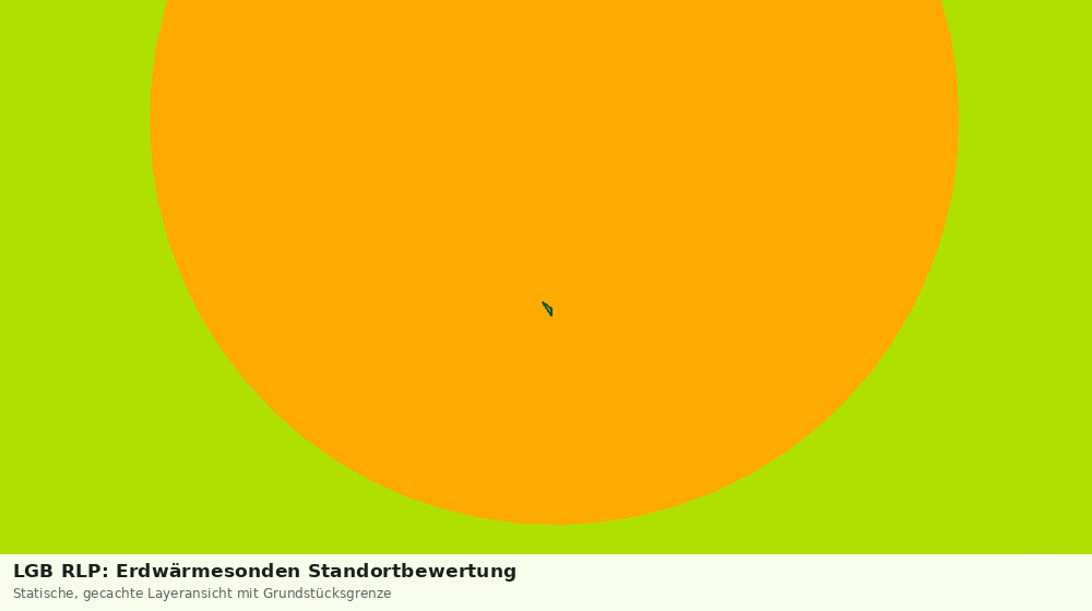 Statische Kartenansicht: LGB RLP: Erdwärmesonden Standortbewertung