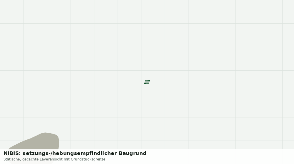 Statische Kartenansicht: NIBIS: setzungs-/hebungsempfindlicher Baugrund