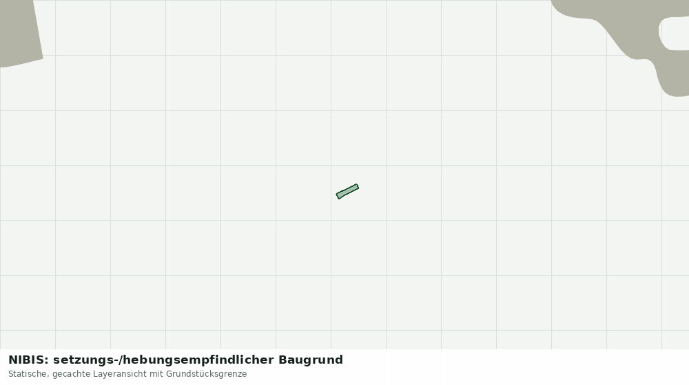 Statische Kartenansicht: NIBIS: setzungs-/hebungsempfindlicher Baugrund
