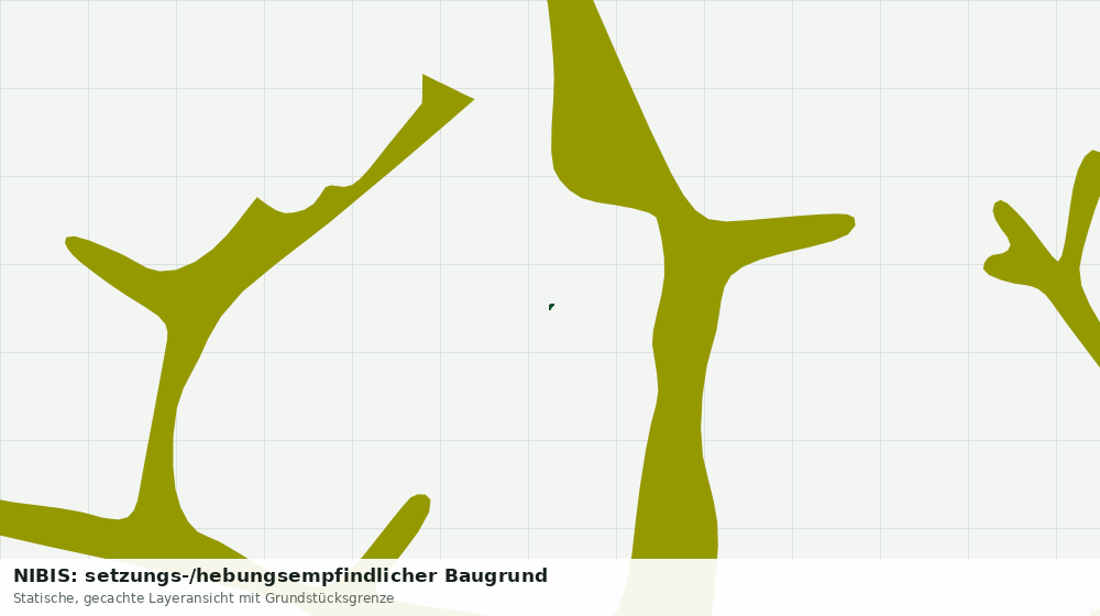 Statische Kartenansicht: NIBIS: setzungs-/hebungsempfindlicher Baugrund