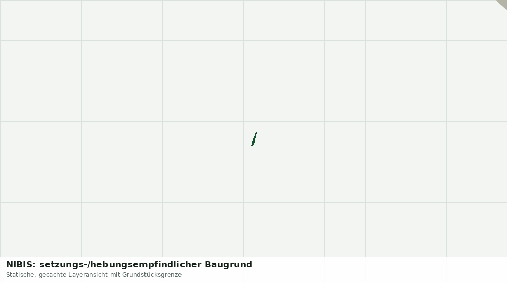Statische Kartenansicht: NIBIS: setzungs-/hebungsempfindlicher Baugrund