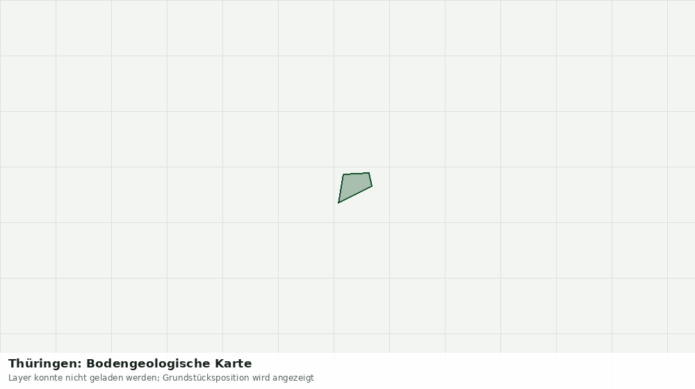 Statische Kartenansicht: Thüringen: Bodengeologische Karte