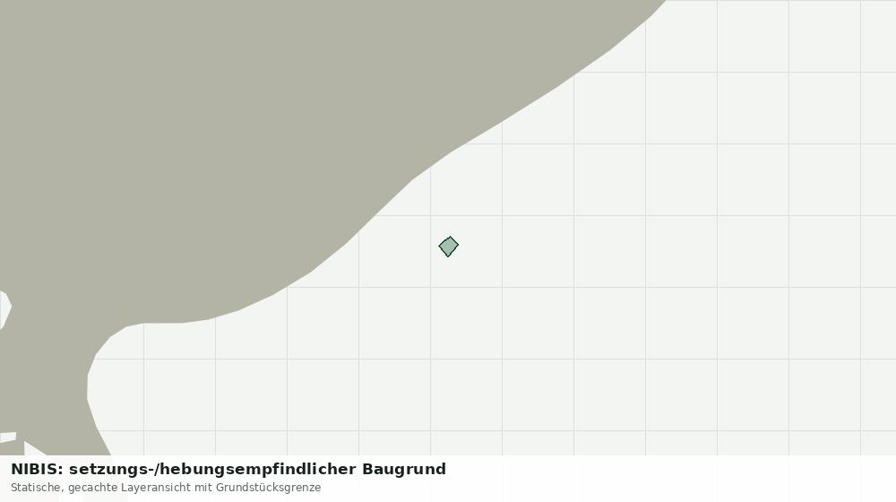 Statische Kartenansicht: NIBIS: setzungs-/hebungsempfindlicher Baugrund