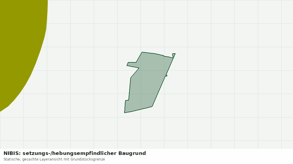 Statische Kartenansicht: NIBIS: setzungs-/hebungsempfindlicher Baugrund