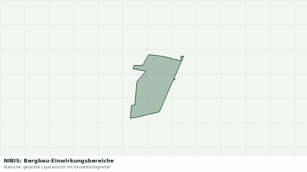 Statische Kartenansicht: NIBIS: Bergbau-Einwirkungsbereiche