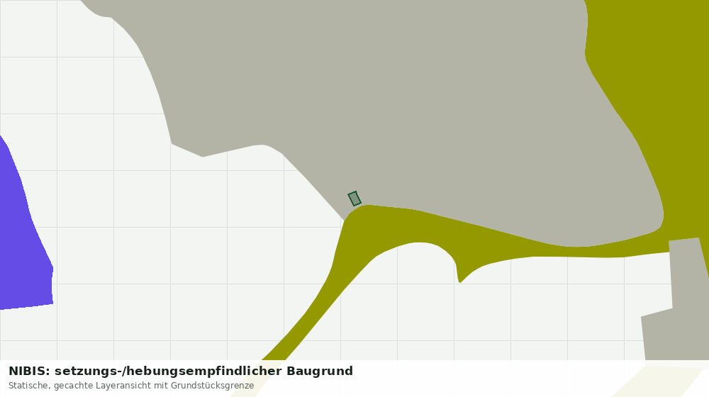 Statische Kartenansicht: NIBIS: setzungs-/hebungsempfindlicher Baugrund