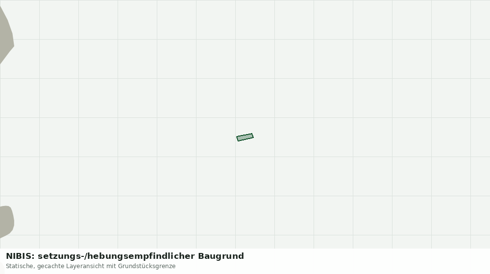 Statische Kartenansicht: NIBIS: setzungs-/hebungsempfindlicher Baugrund