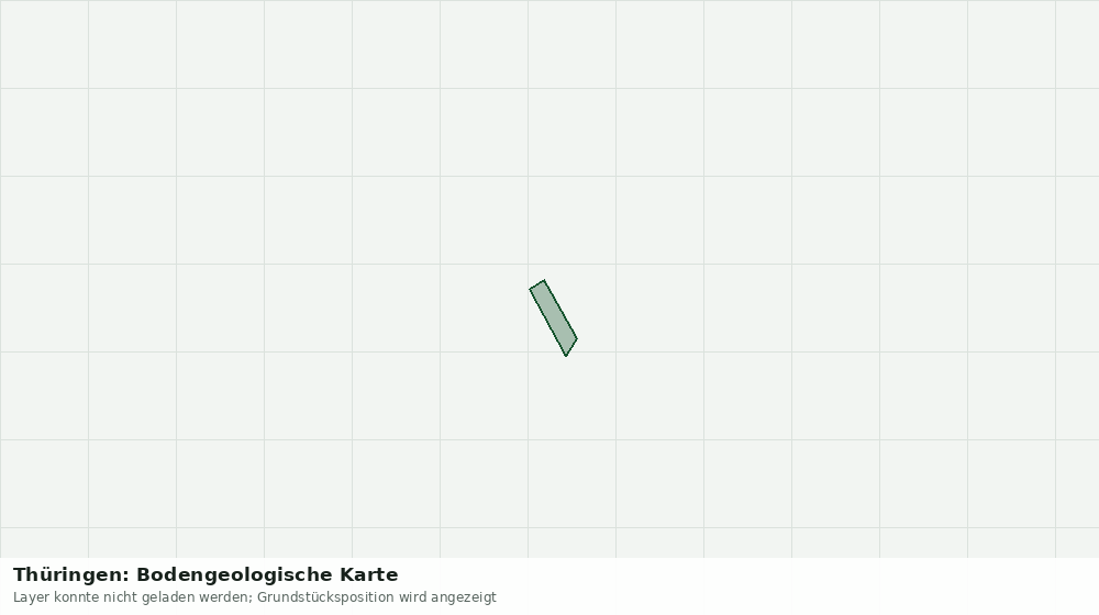 Statische Kartenansicht: Thüringen: Bodengeologische Karte