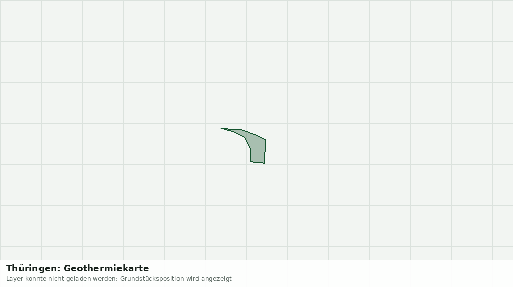 Statische Kartenansicht: Thüringen: Geothermiekarte