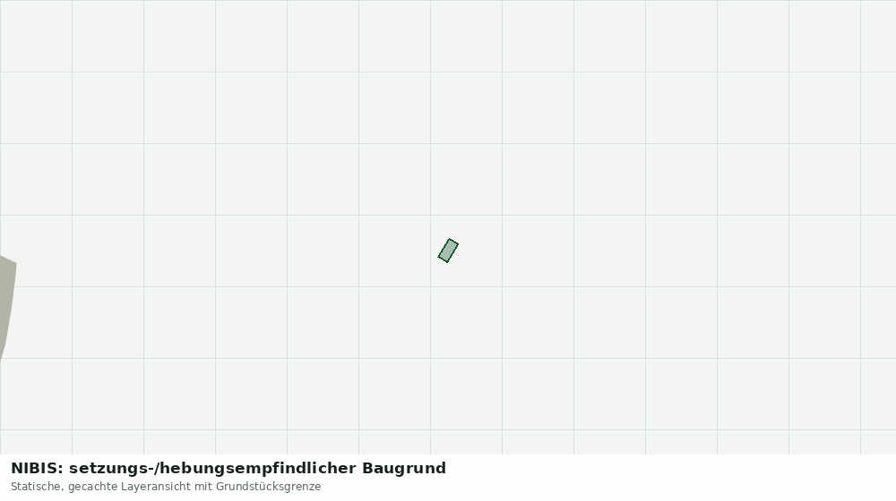 Statische Kartenansicht: NIBIS: setzungs-/hebungsempfindlicher Baugrund
