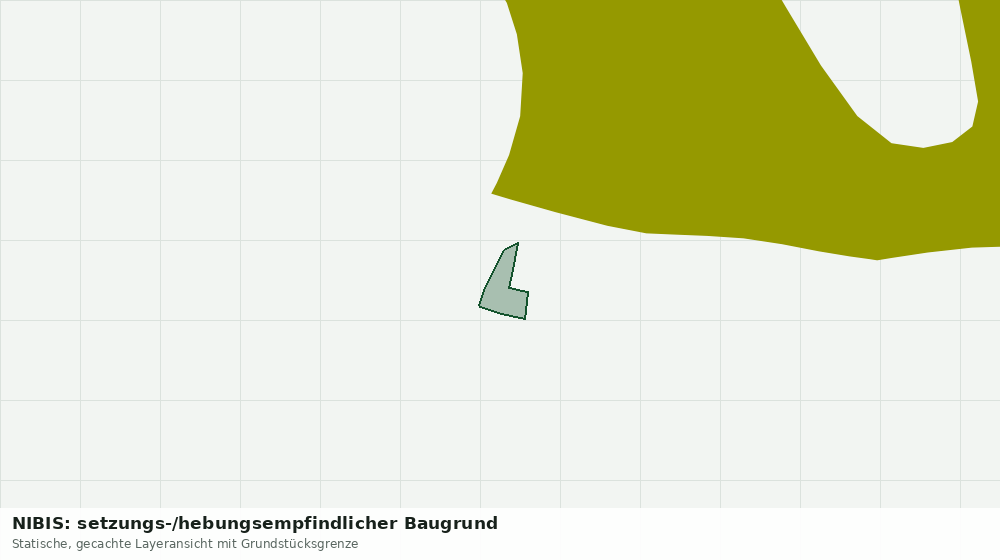 Statische Kartenansicht: NIBIS: setzungs-/hebungsempfindlicher Baugrund