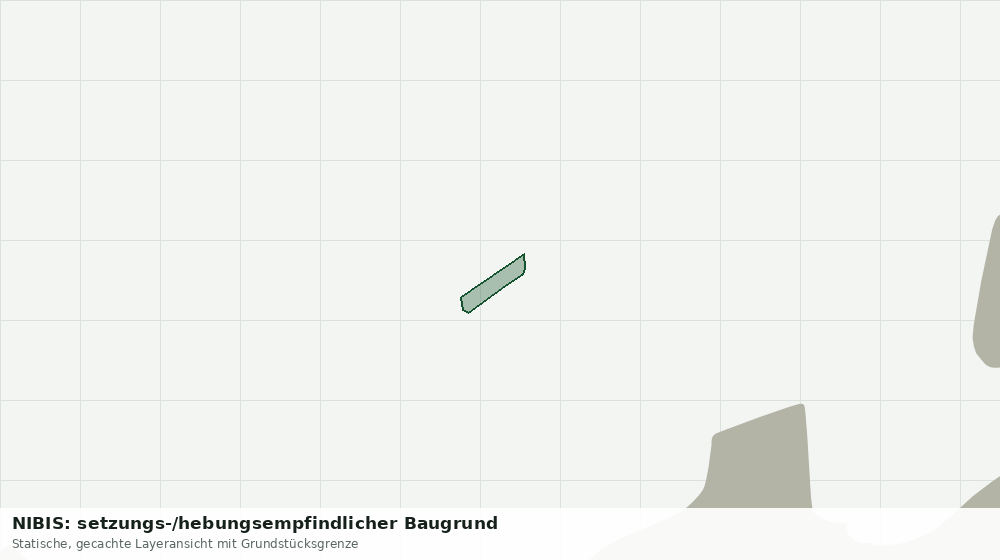 Statische Kartenansicht: NIBIS: setzungs-/hebungsempfindlicher Baugrund