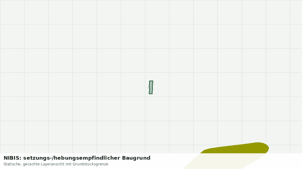 Statische Kartenansicht: NIBIS: setzungs-/hebungsempfindlicher Baugrund