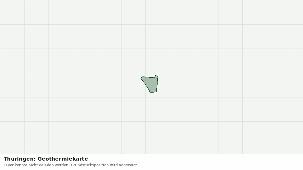 Statische Kartenansicht: Thüringen: Geothermiekarte