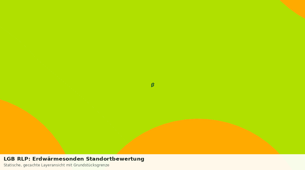 Statische Kartenansicht: LGB RLP: Erdwärmesonden Standortbewertung