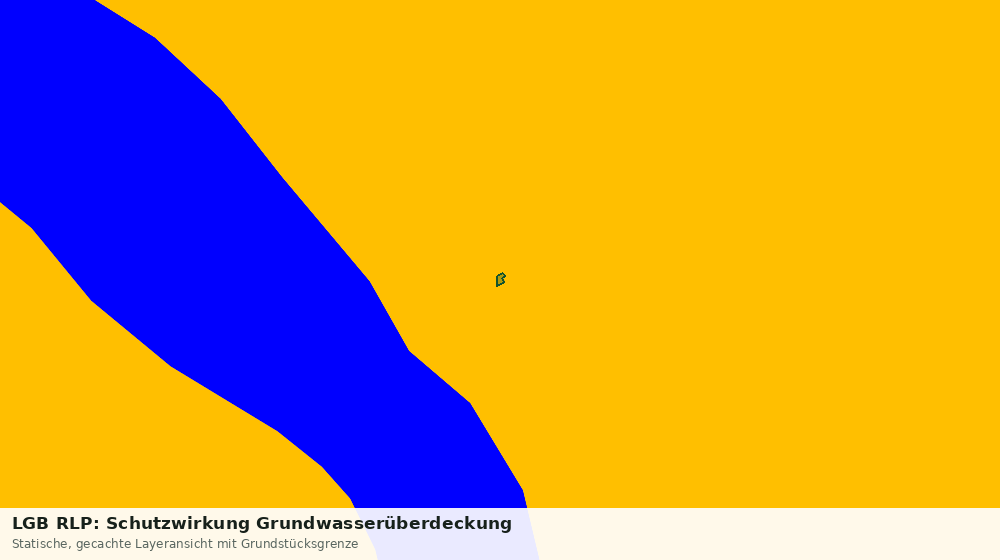 Statische Kartenansicht: LGB RLP: Schutzwirkung Grundwasserüberdeckung