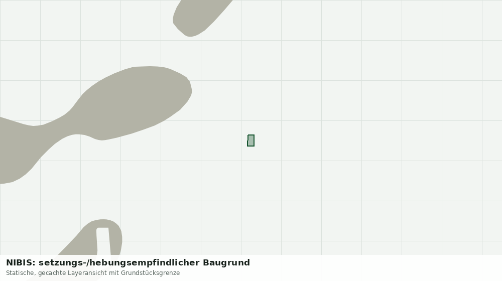 Statische Kartenansicht: NIBIS: setzungs-/hebungsempfindlicher Baugrund