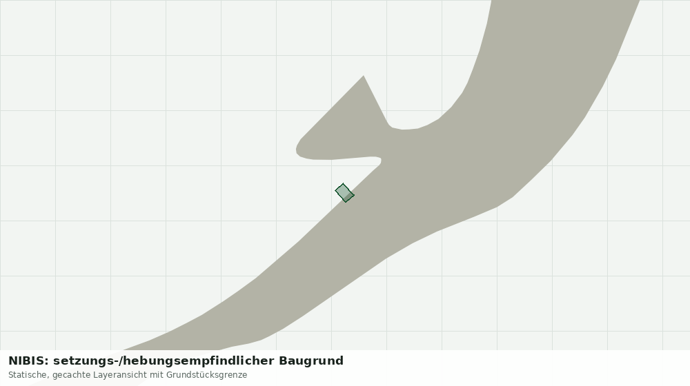Statische Kartenansicht: NIBIS: setzungs-/hebungsempfindlicher Baugrund