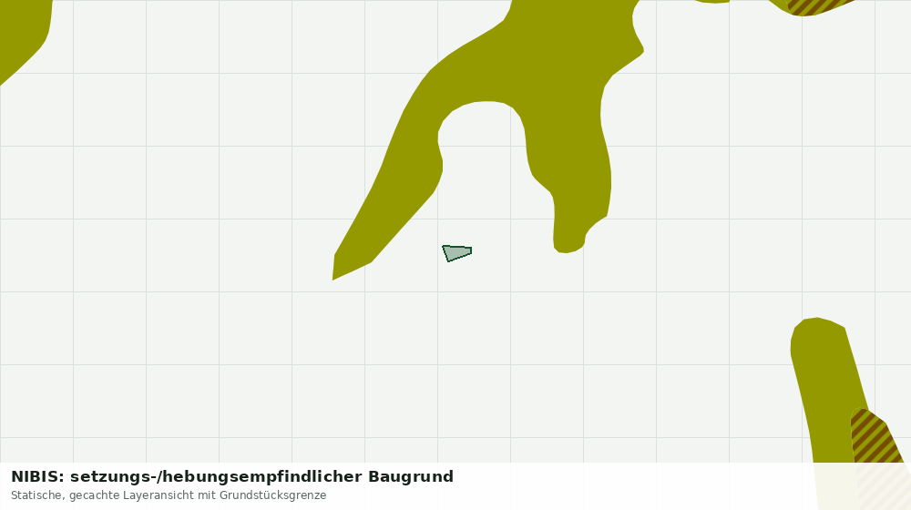 Statische Kartenansicht: NIBIS: setzungs-/hebungsempfindlicher Baugrund