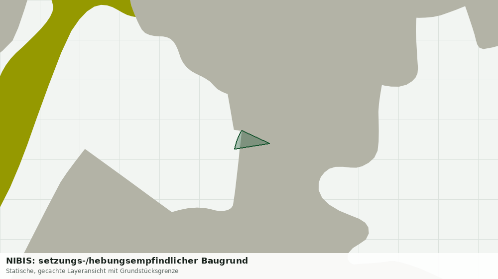 Statische Kartenansicht: NIBIS: setzungs-/hebungsempfindlicher Baugrund